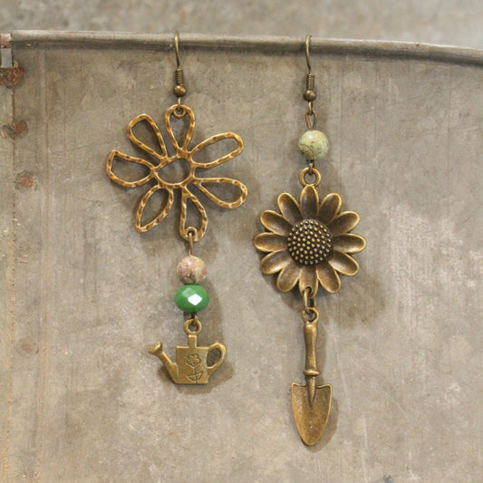 Fresh Flower Delivery Dangle Earrings