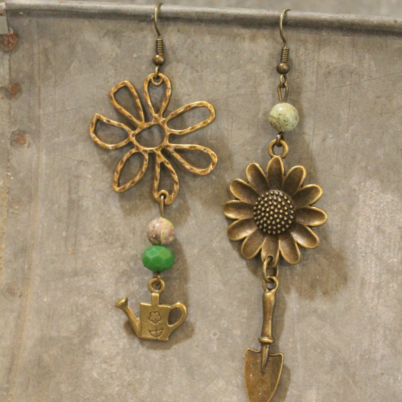 Fresh Flower Delivery Dangle Earrings
