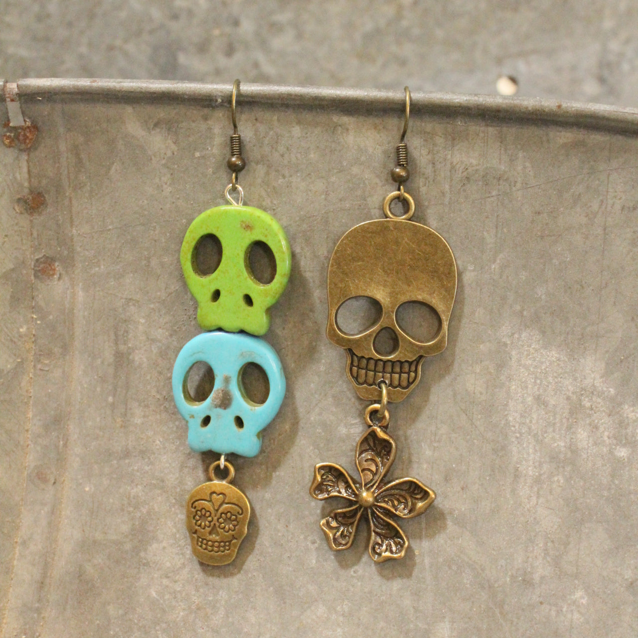 Sorta Spooky Dangle Earrings