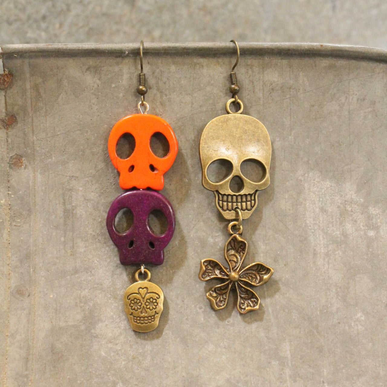 Sorta Spooky Dangle Earrings