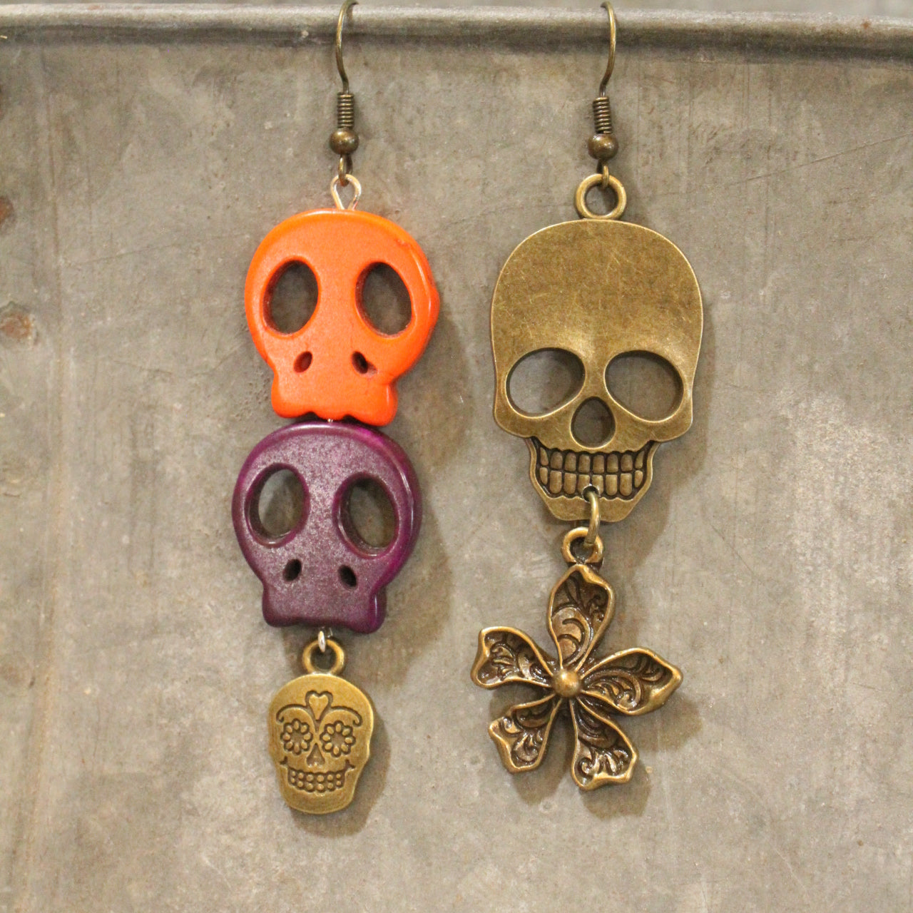 Sorta Spooky Dangle Earrings