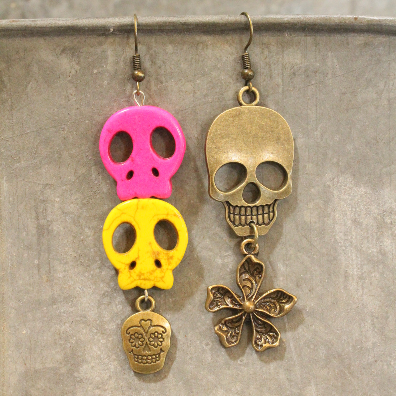 Sorta Spooky Dangle Earrings