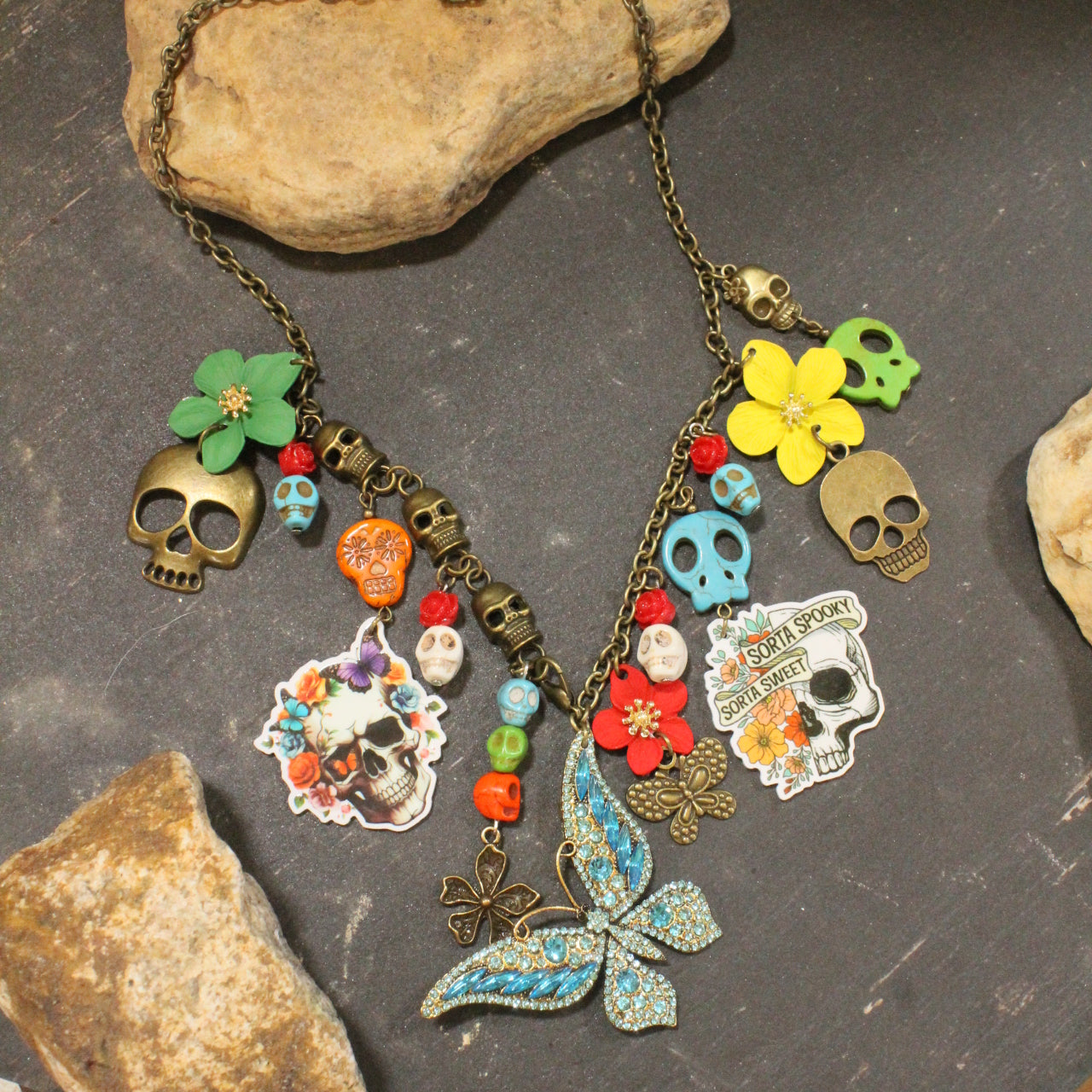 Sorta Spooky Charm'd Necklace