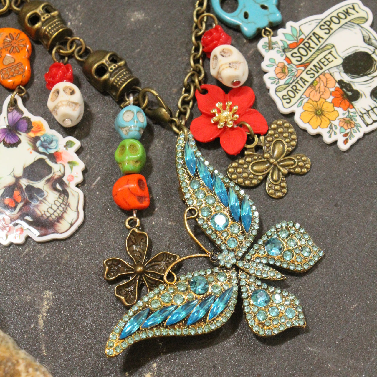 Sorta Spooky Charm'd Necklace