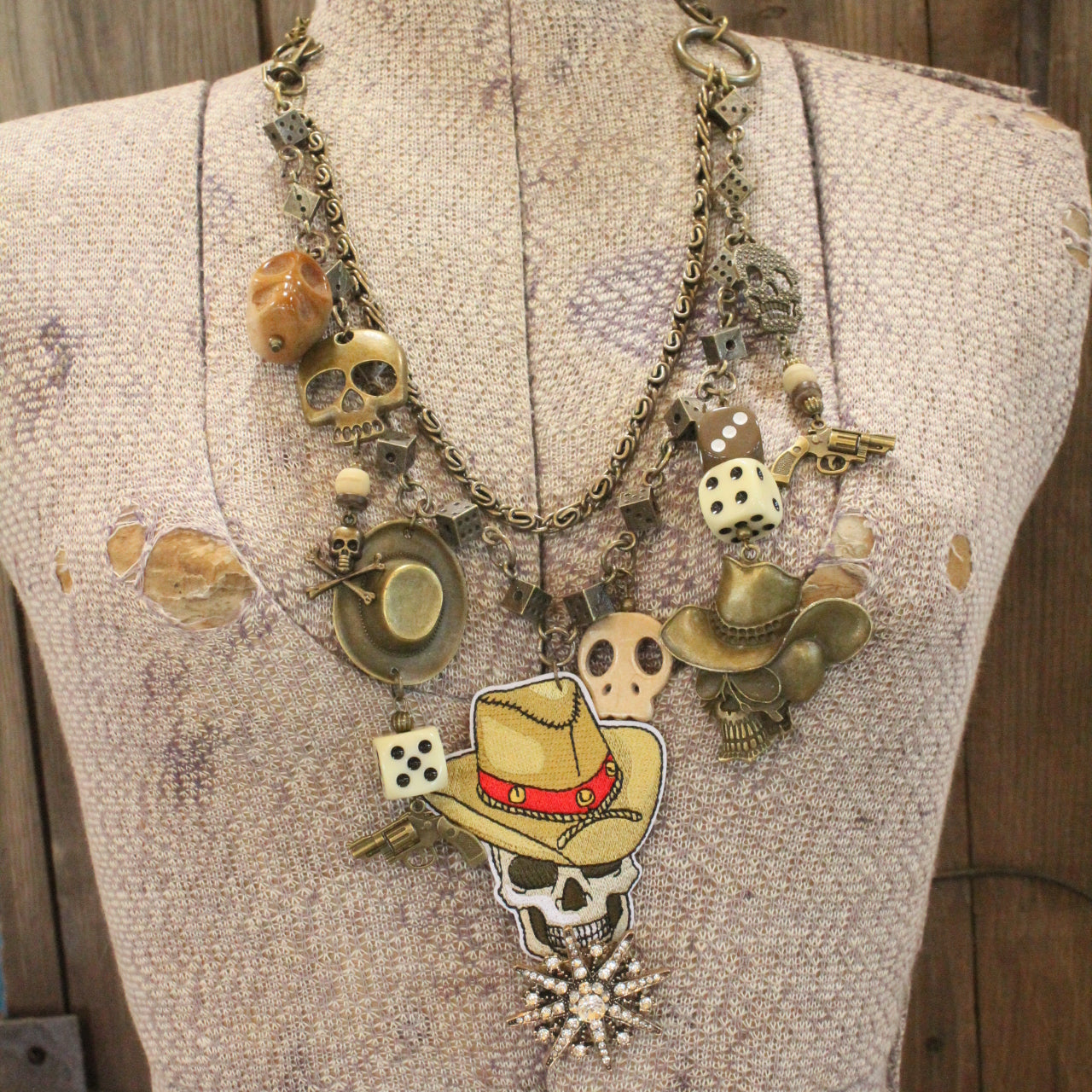 Cursed Cowboy Charm'd Necklace