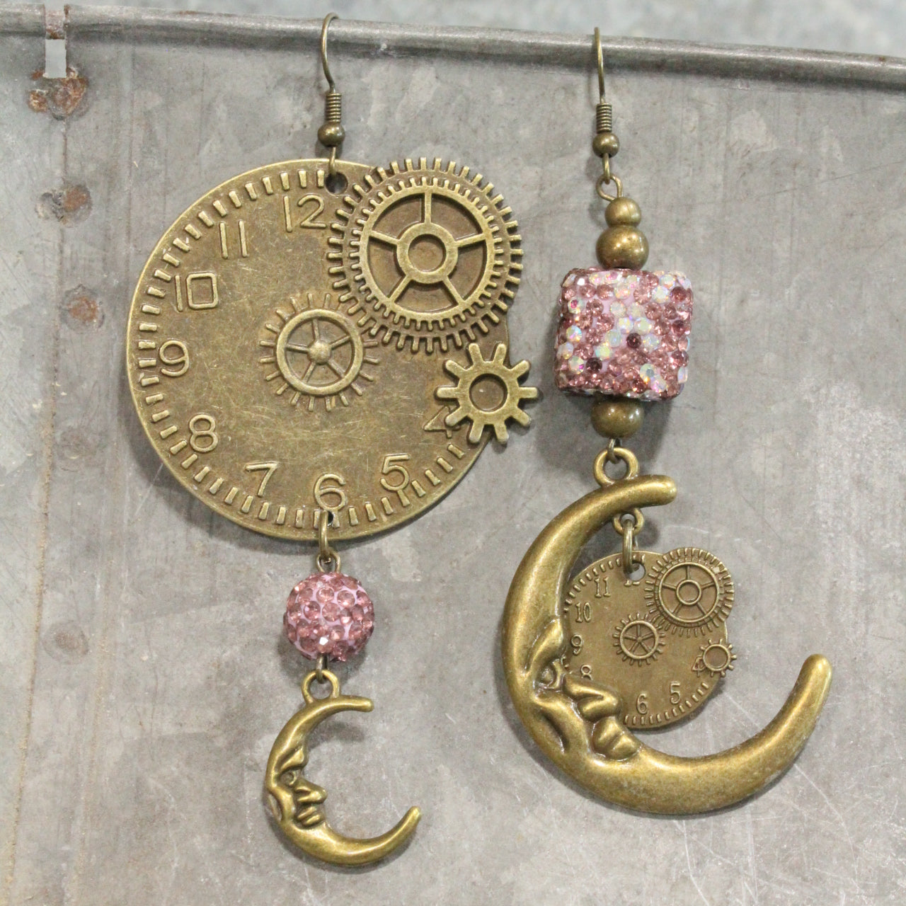 Countdown to Hallows Eve Dangle Earrings