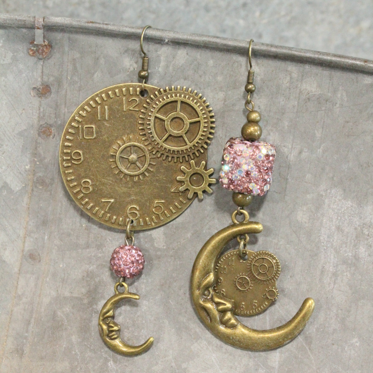 Countdown to Hallows Eve Dangle Earrings