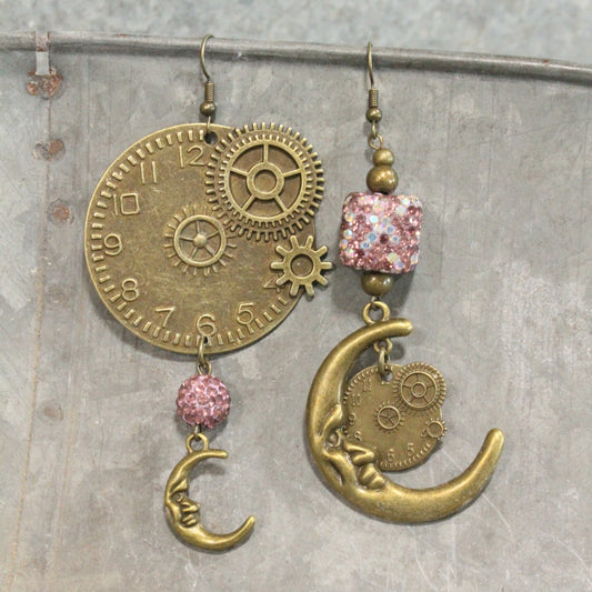 Countdown to Hallows Eve Dangle Earrings