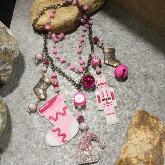The Stockings Were Hung Layered Necklace