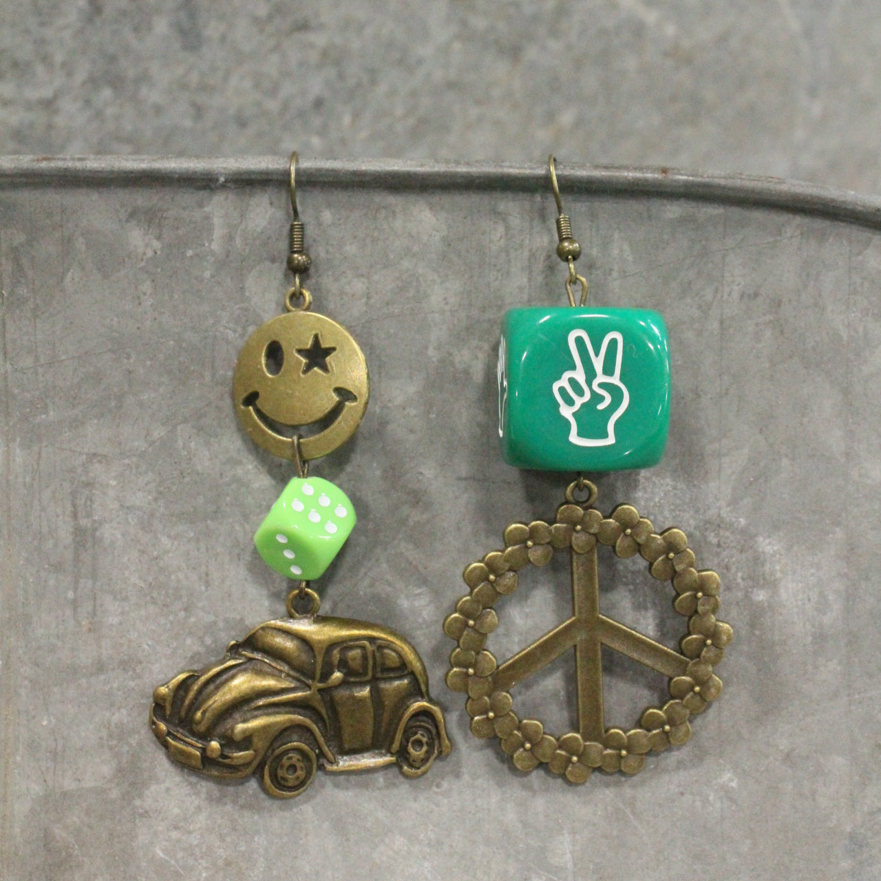 Nostalgic Penny Charm'd Dangle Earrings