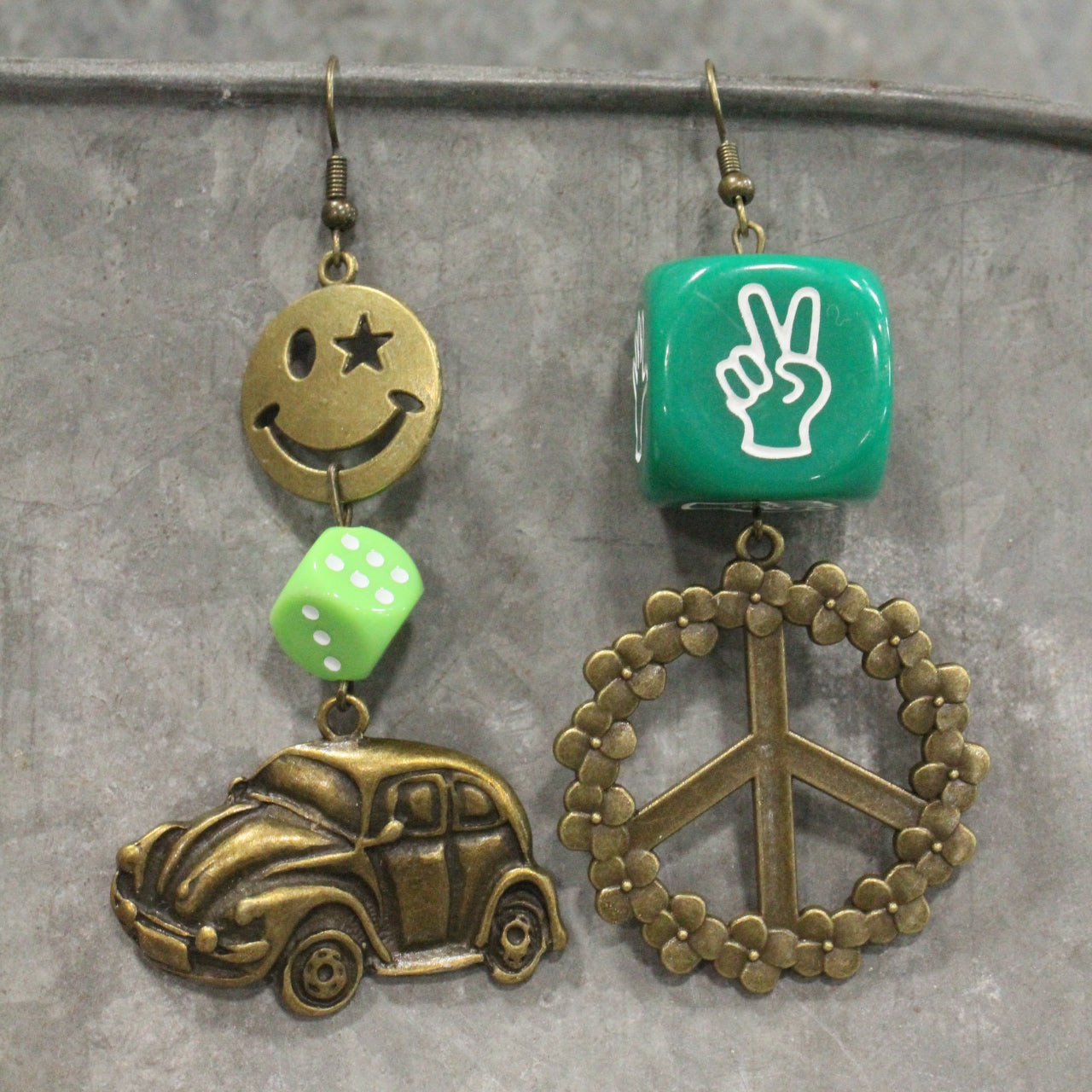 Nostalgic Penny Charm'd Dangle Earrings