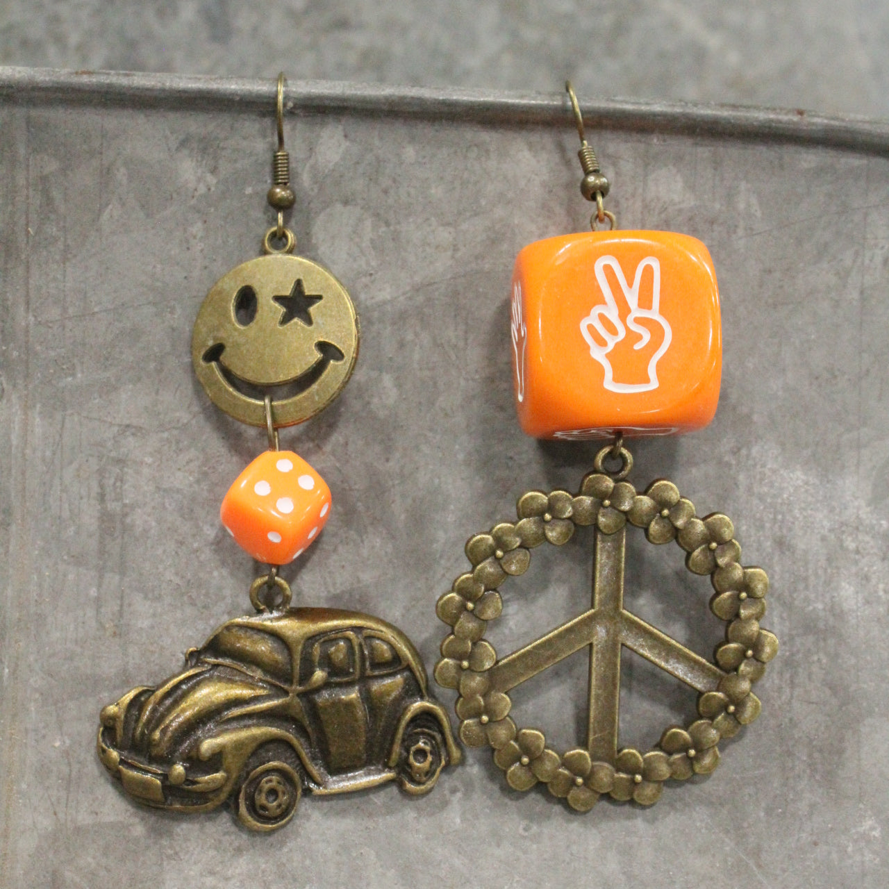 Nostalgic Penny Charm'd Dangle Earrings