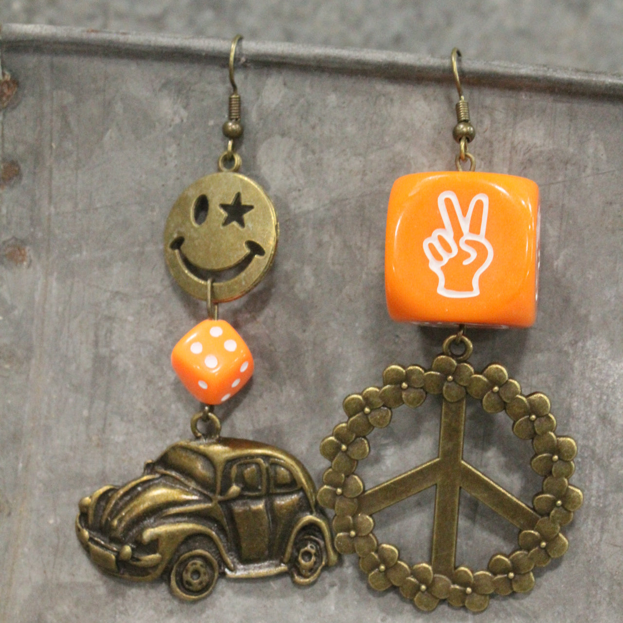 Nostalgic Penny Charm'd Dangle Earrings