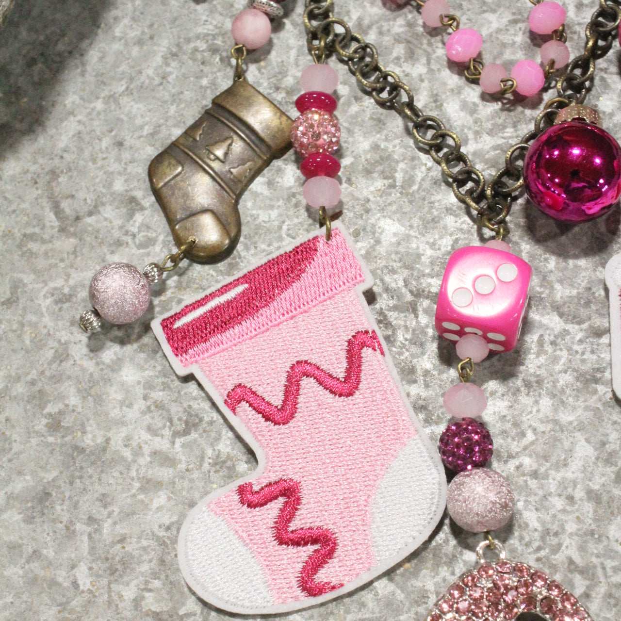 The Stockings Were Hung Layered Necklace