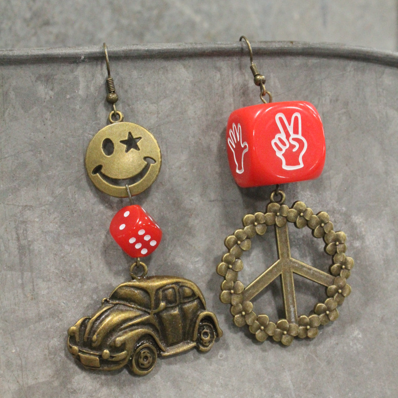 Nostalgic Penny Charm'd Dangle Earrings