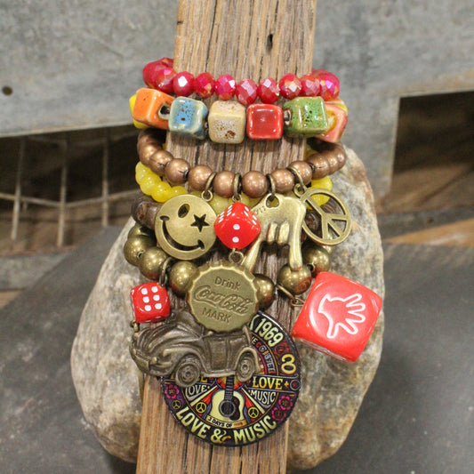Nostalgic Penny Charm'd Bracelet Set