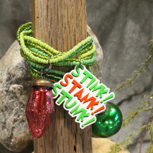 No Scrooge Allowed Bracelet Set
