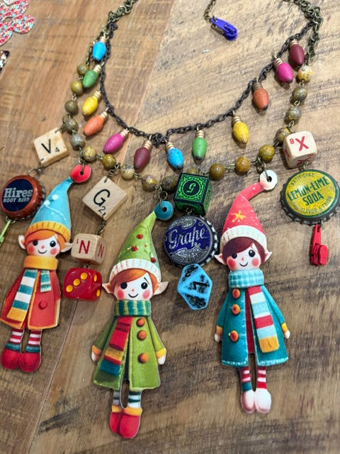 PRE-Order Hanging The Lights Elf Style Charm'd Necklace