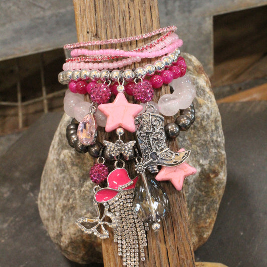 Dollywood Here We Come Charm'd Bracelet Set