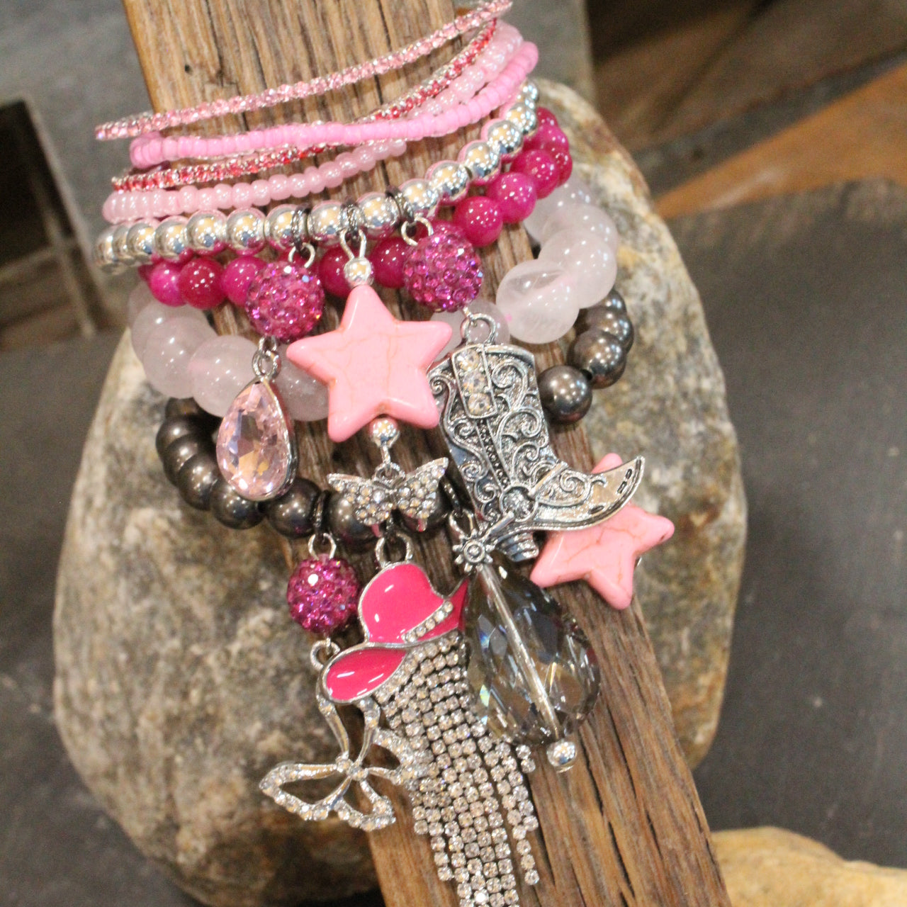 Dollywood Here We Come Charm'd Bracelet Set