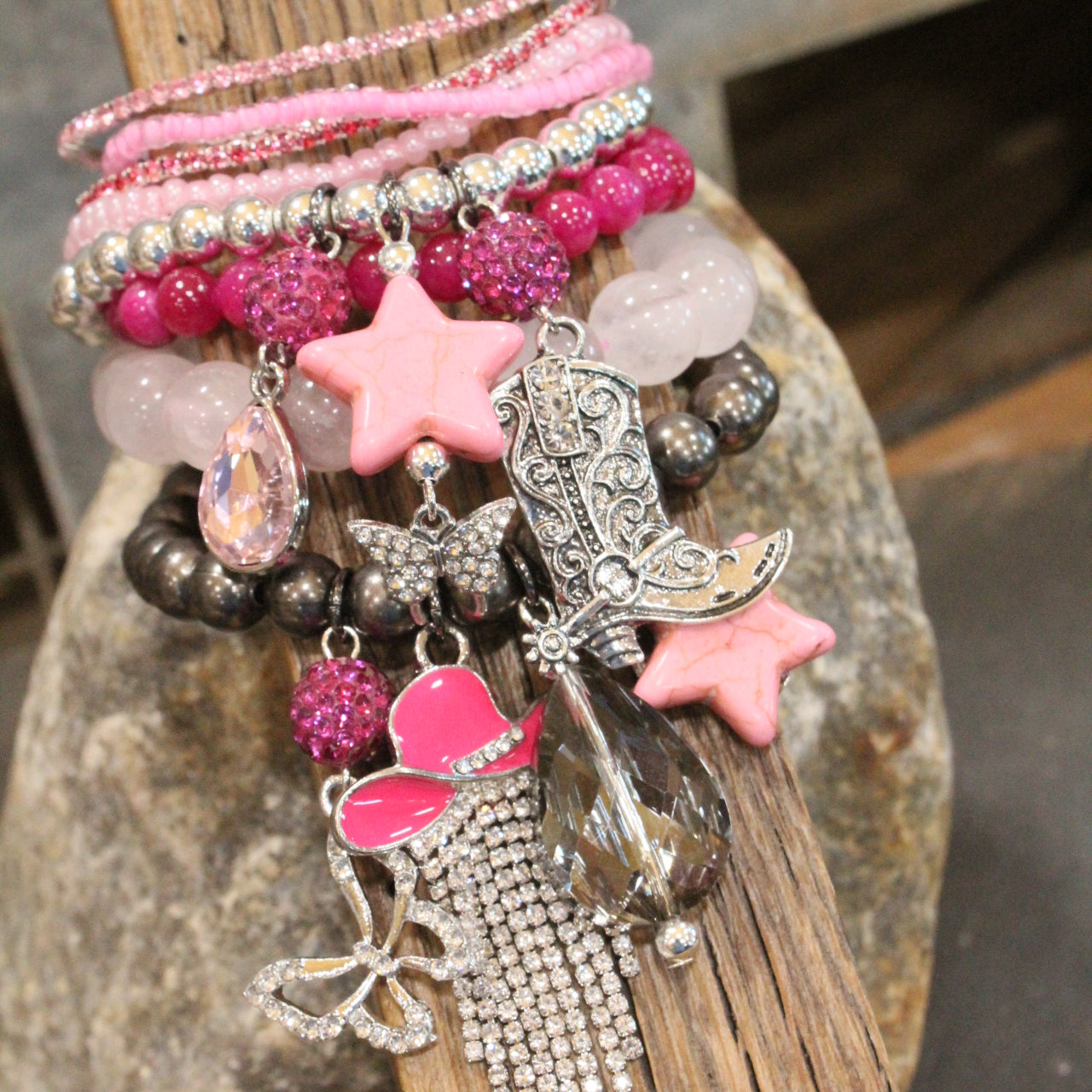 Dollywood Here We Come Charm'd Bracelet Set