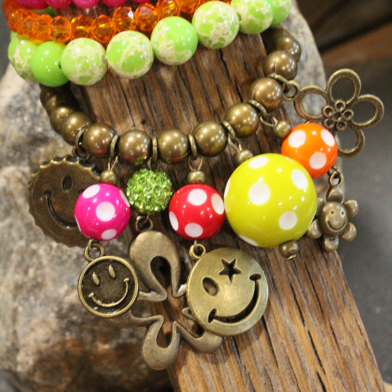 Just Say Cheese Bracelet Set