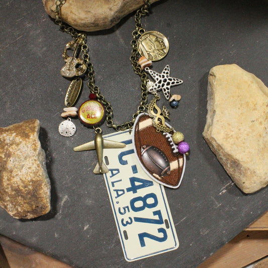 Travel Time In Alabama Layered Necklace