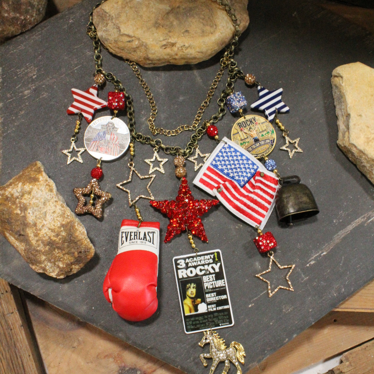 The Italian Stallion Celebrates 50 Years Layered Necklace