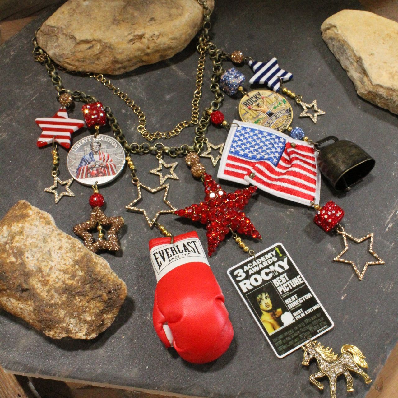The Italian Stallion Celebrates 50 Years Layered Necklace