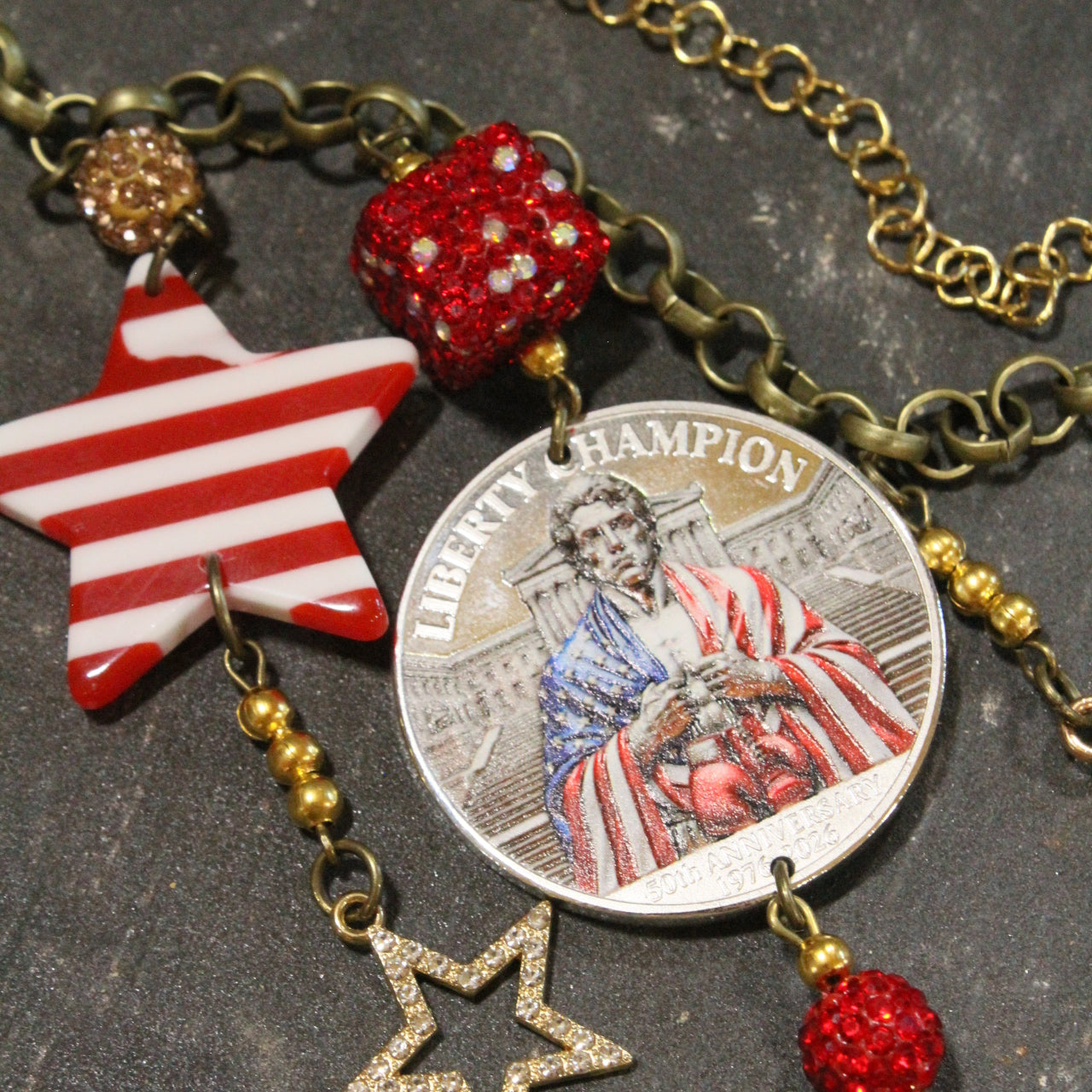 The Italian Stallion Celebrates 50 Years Layered Necklace