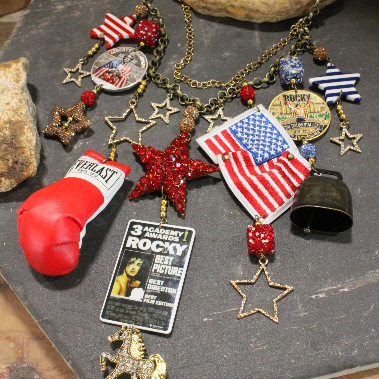 The Italian Stallion Celebrates 50 Years Layered Necklace