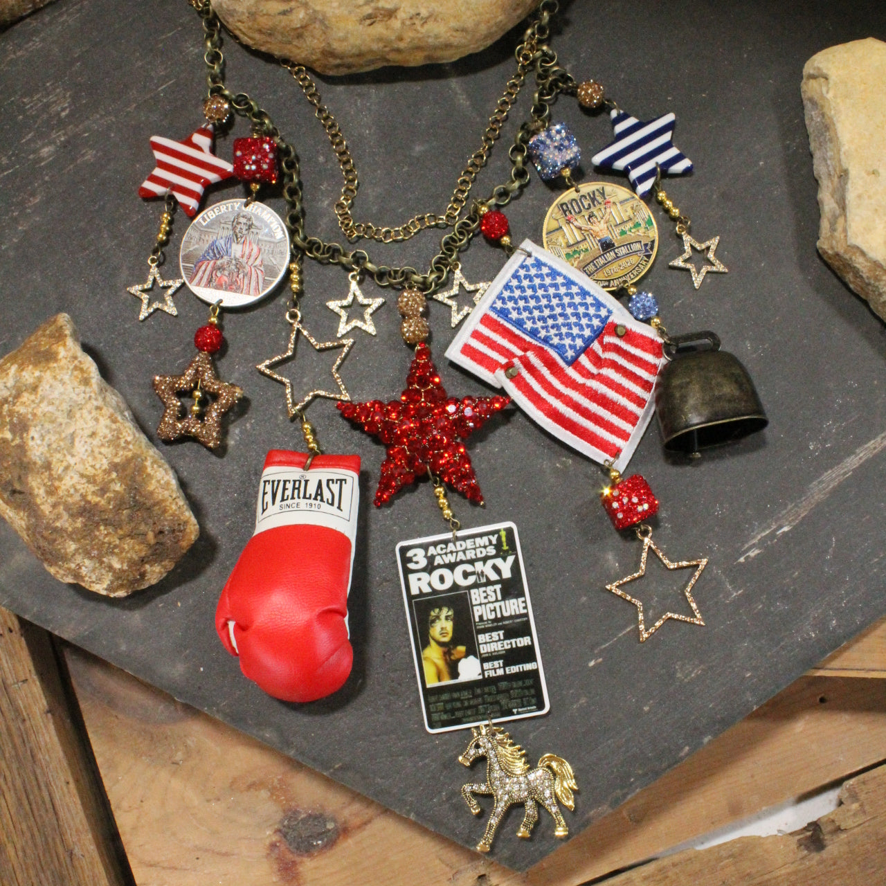 The Italian Stallion Celebrates 50 Years Layered Necklace