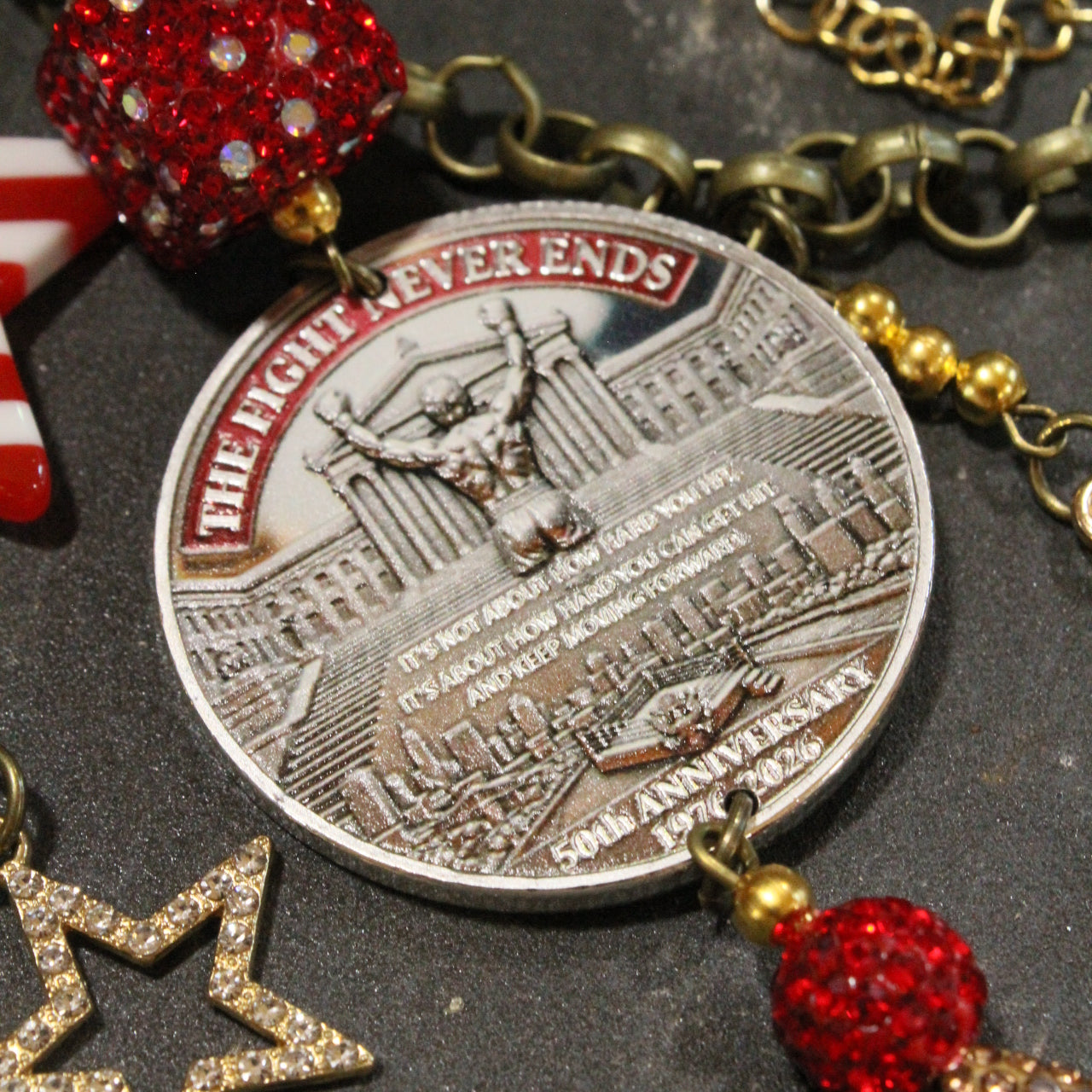 The Italian Stallion Celebrates 50 Years Layered Necklace