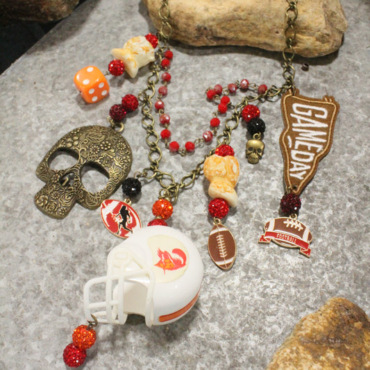 Gameday W/ the Tampa Bay Buccaneers Charm'd Necklace