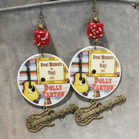 Dolly A Chart Topper Dangle Earrings