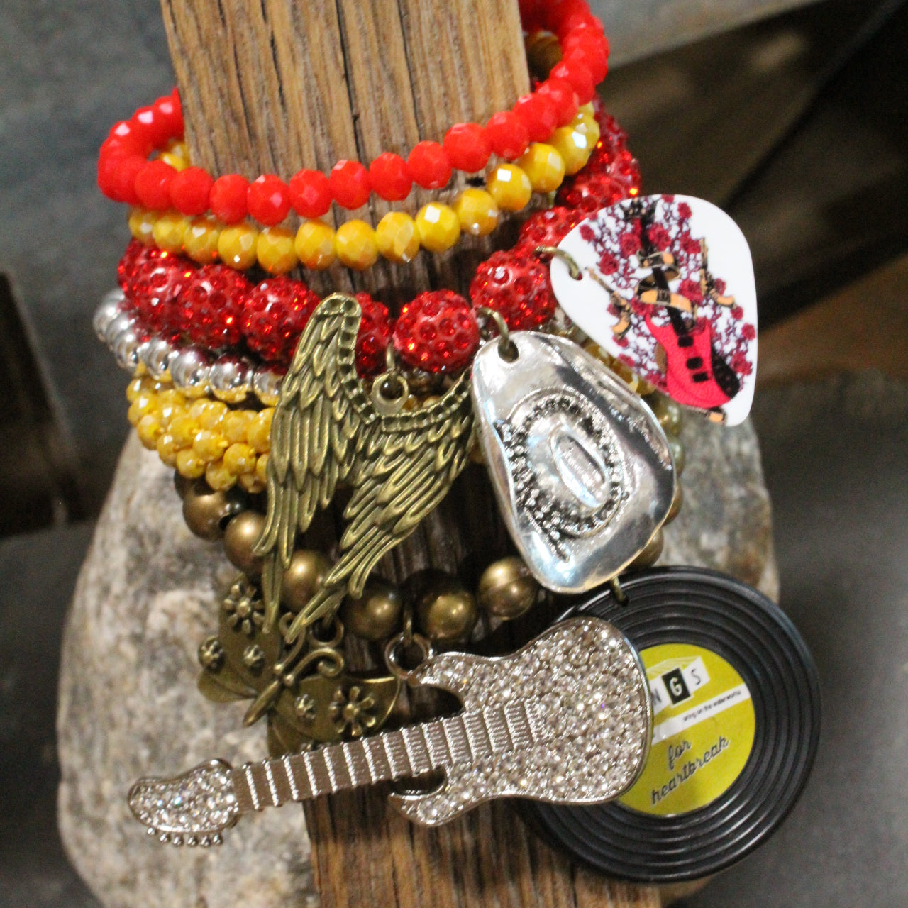 Dolly A Chart Topper Bracelet Set