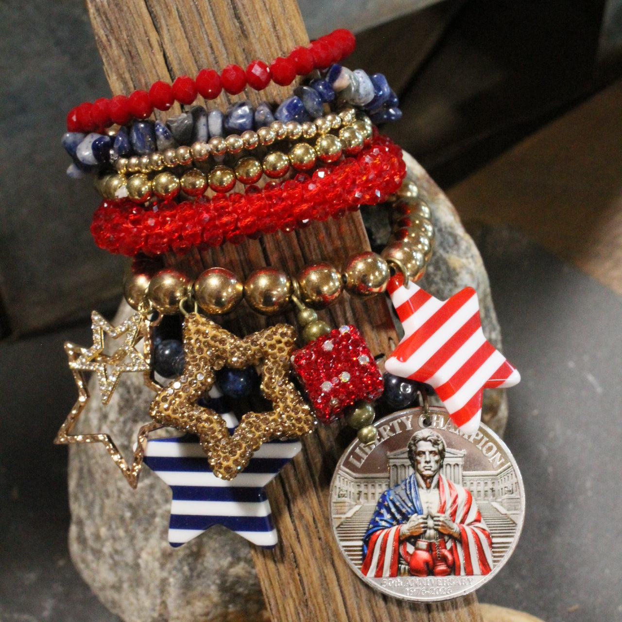 The Italian Stallion Celebrates 50 Years Bracelet Set