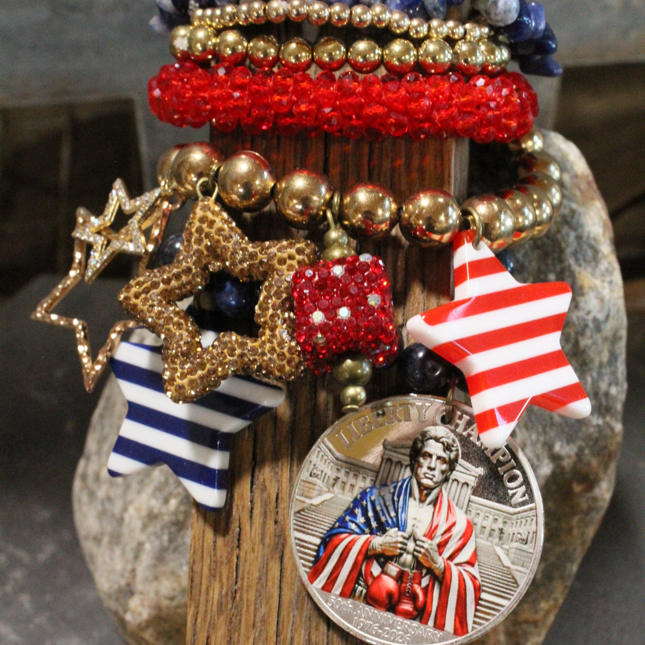 The Italian Stallion Celebrates 50 Years Bracelet Set