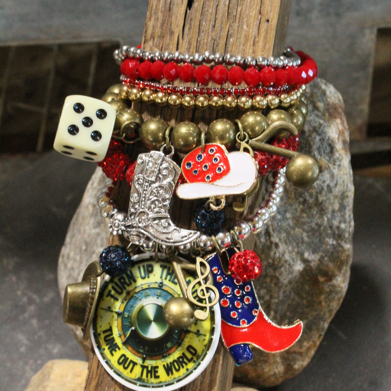 Hank A Chart Topper Bracelet Set