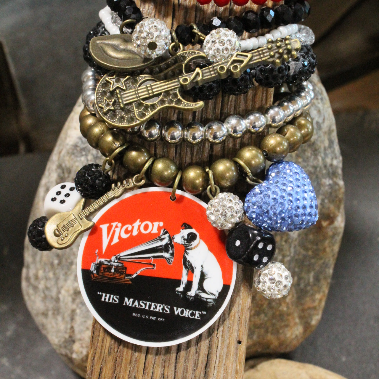 Elvis A Chart Topper Bracelet Set