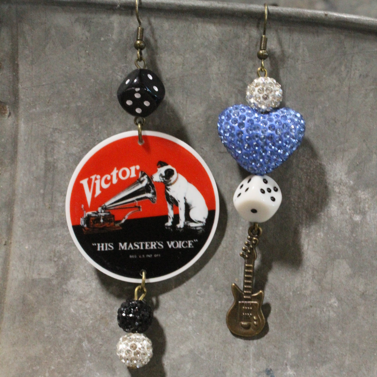 Elvis A Chart Topper Dangle Earrings