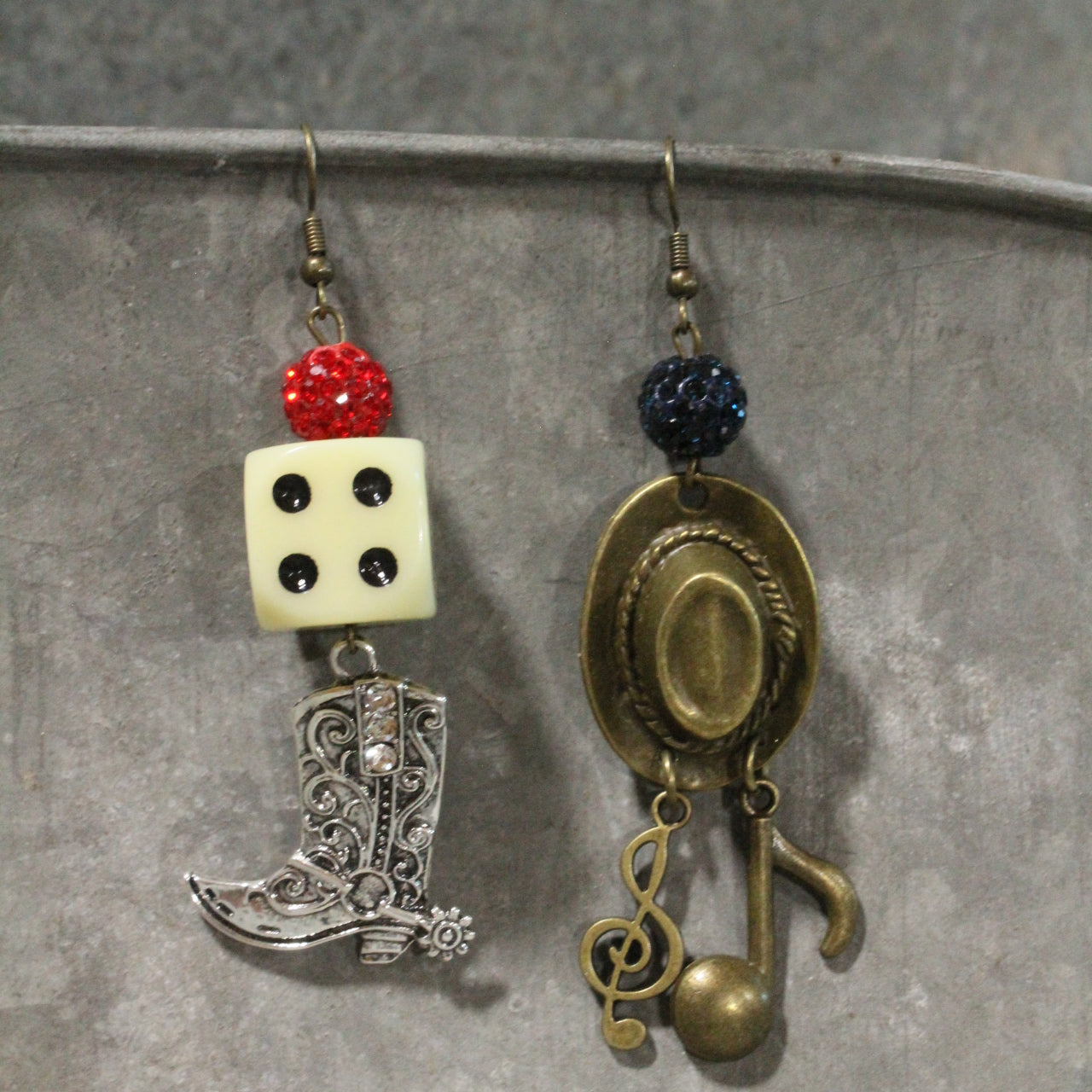 Hank A Chart Topper Dangle Earrings