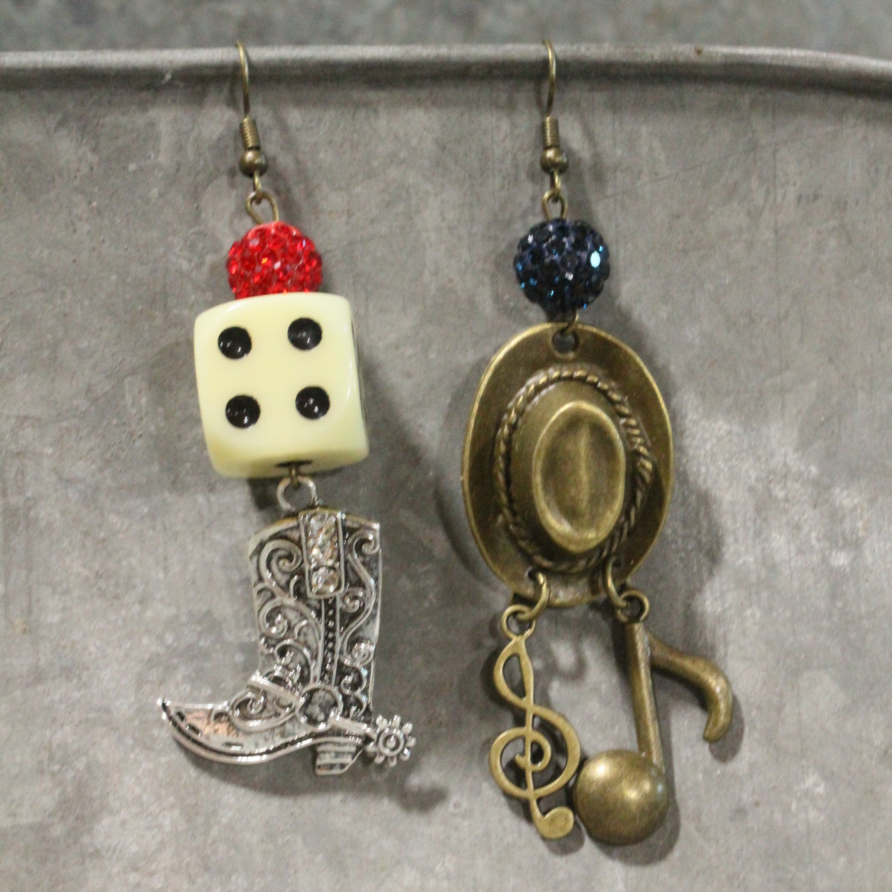 Hank A Chart Topper Dangle Earrings