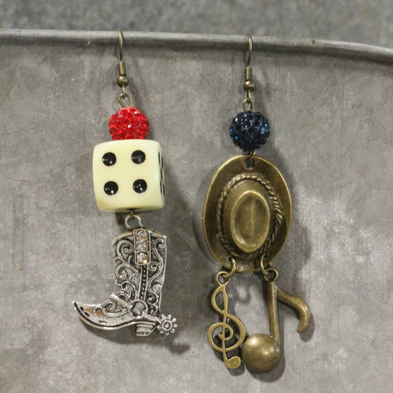 Hank A Chart Topper Dangle Earrings