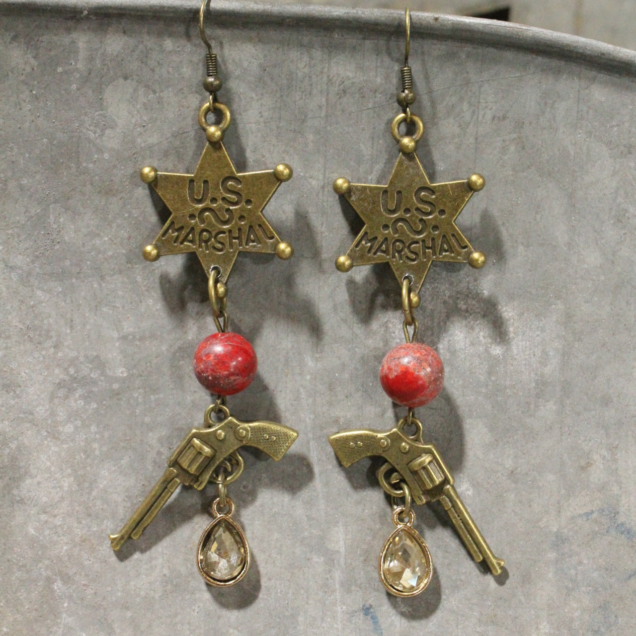 Johnny Cash A Chart Topper Dangle Earrings