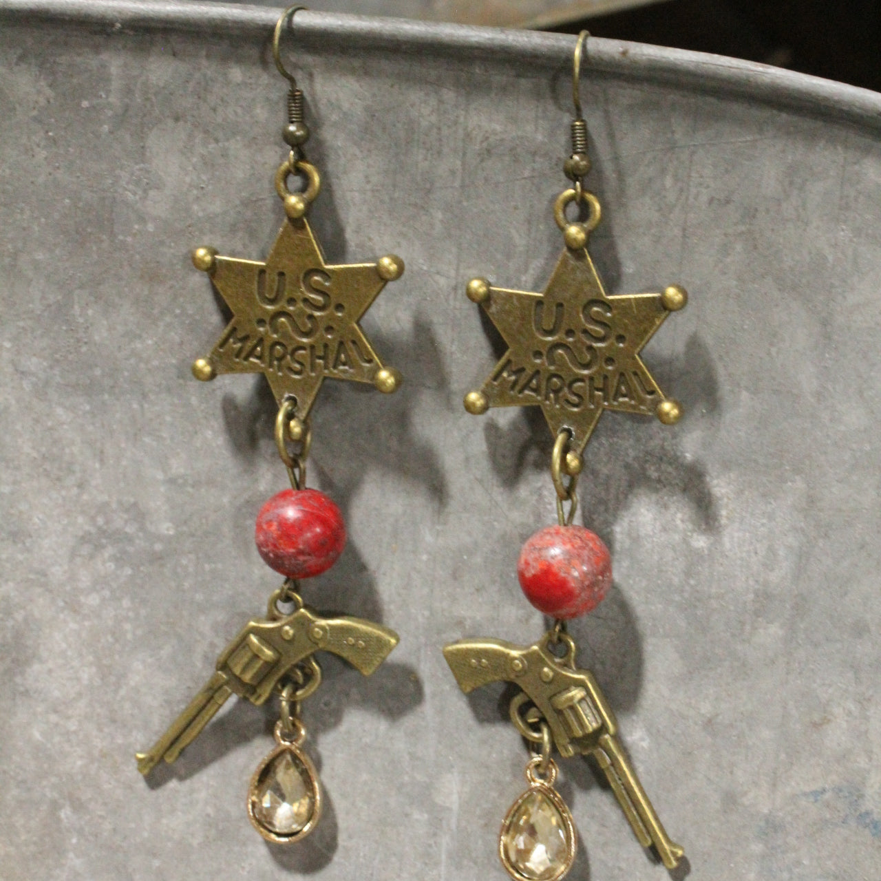 Johnny Cash A Chart Topper Dangle Earrings