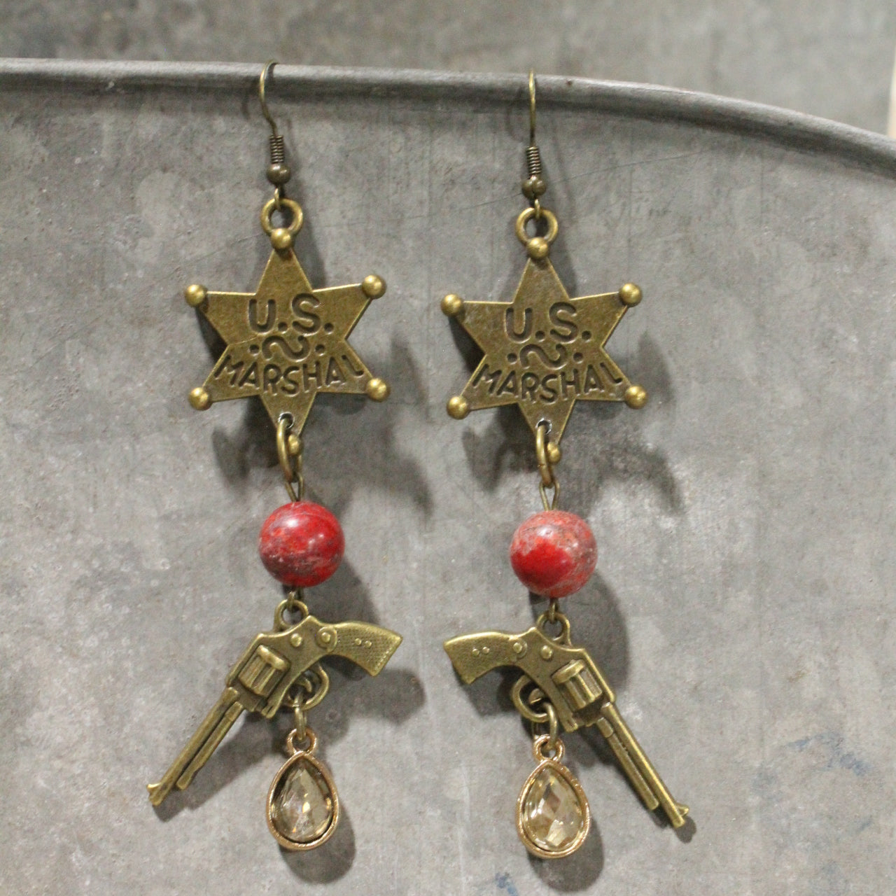 Johnny Cash A Chart Topper Dangle Earrings