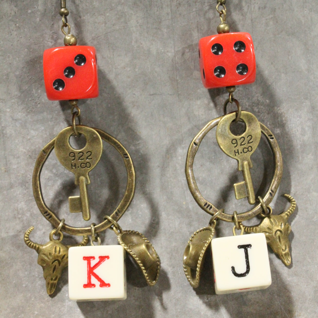 Strait Out Of Country Dangle Earrings