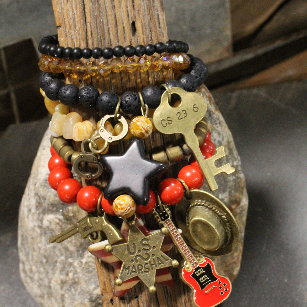 Johnny Cash A Chart Topper Bracelet Set