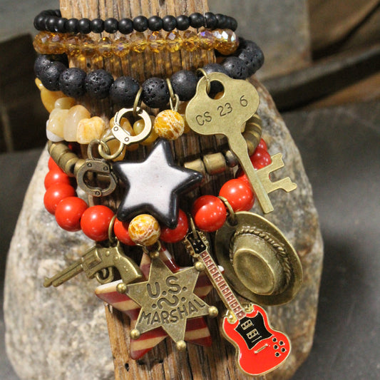 Johnny Cash A Chart Topper Bracelet Set